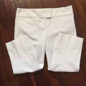 The Limited White crop jeans